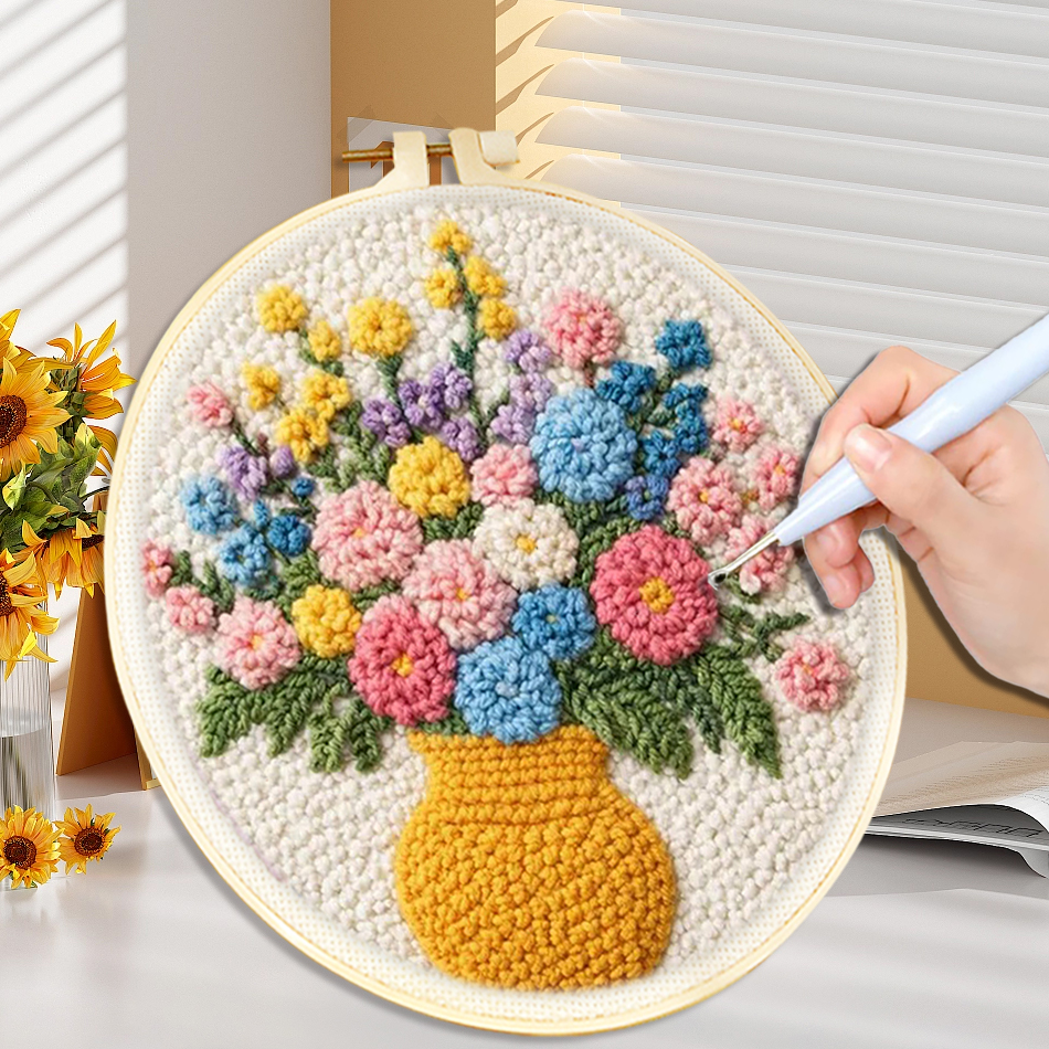 Kitchen Gadgets Crossword - DIY Punch Needle Kits for Beginners