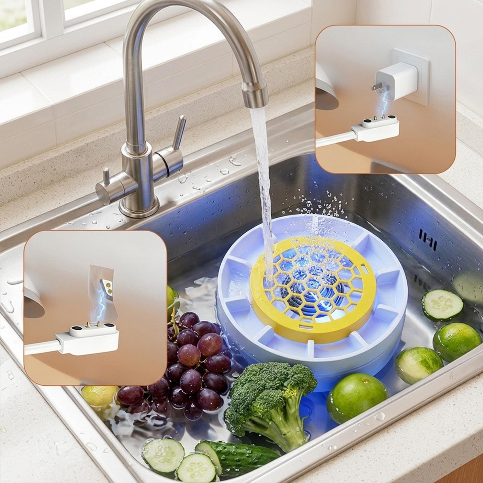 Kitchen Gadgets To Gift - Fruit Veggie Cleaning Machine Fruit Cleaner