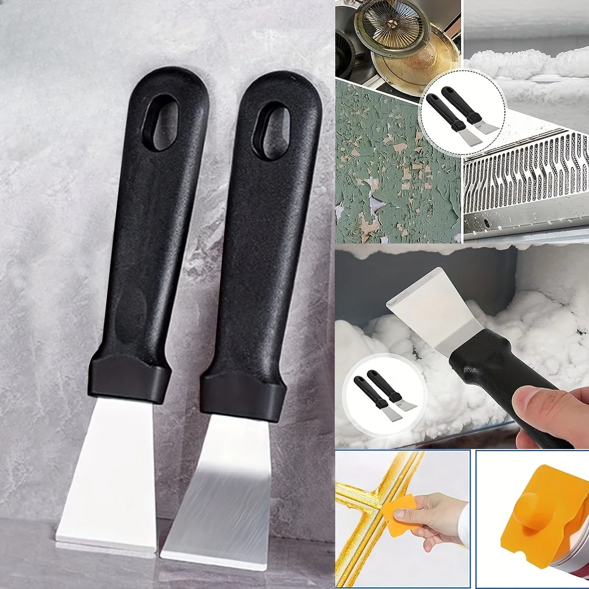 Kitchen Gadgets Useful - Stainless Steel Scraper Multi Use Tool