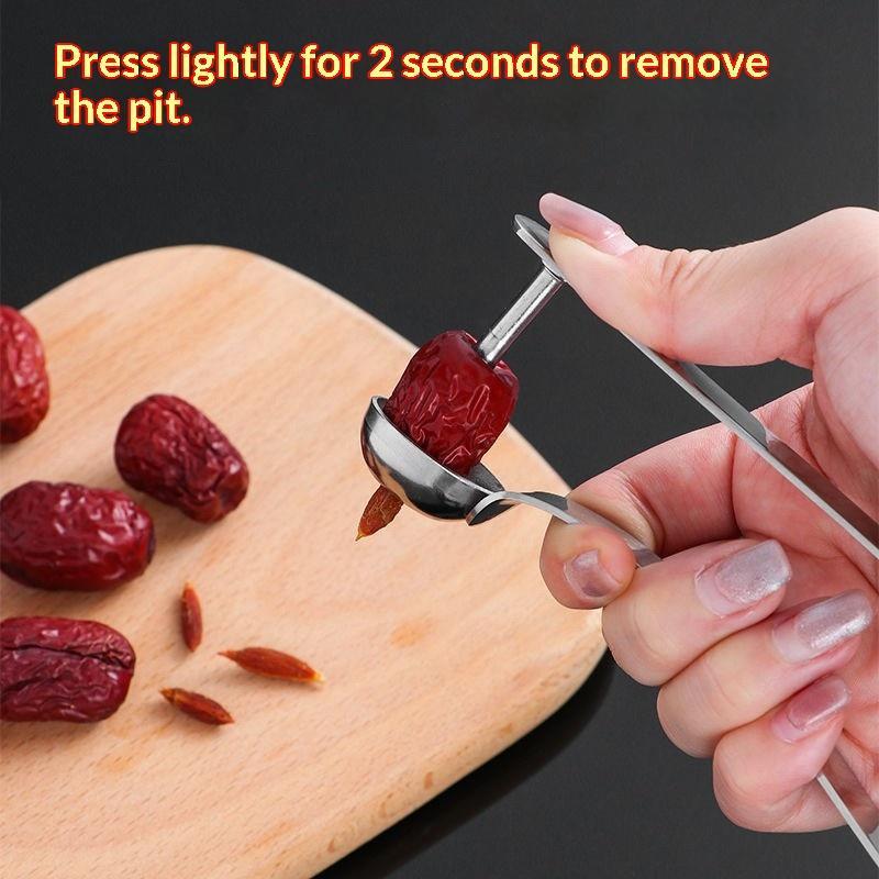 Kitchen Gadgets Usa - Stainless Steel Jujube Seed Remover, Practical