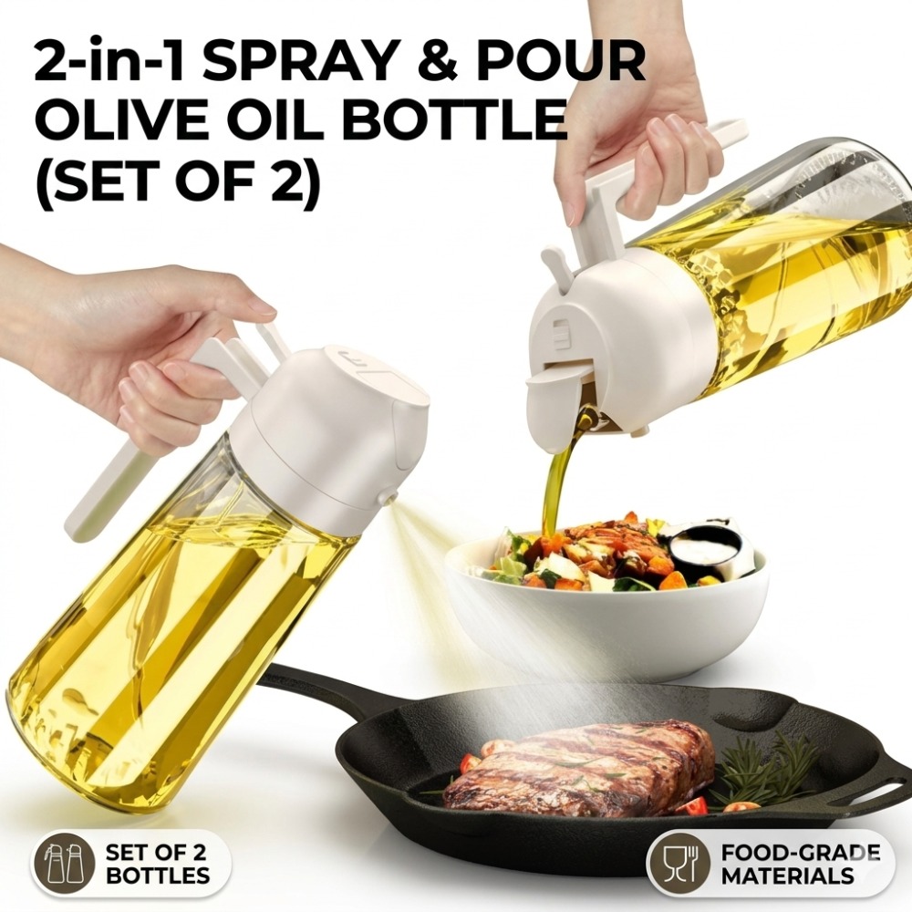 Oil Spray Dispenser Sprayer Bo - Oil Mister Spray Bottle のレビューと価格