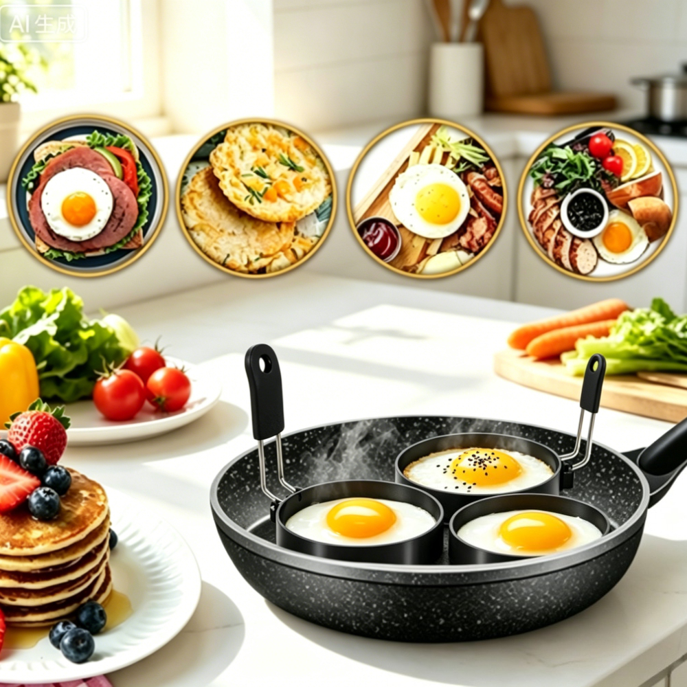 Anti-scaldNonstick Egg Fried R - Breakfast Sandwich Maker のレビューと価格