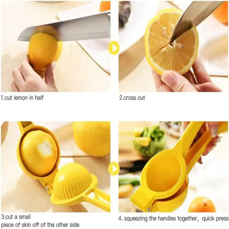 Stainless Steel Lemon Lime Squ - Citrus Lemon Squeezer のレビューと価格