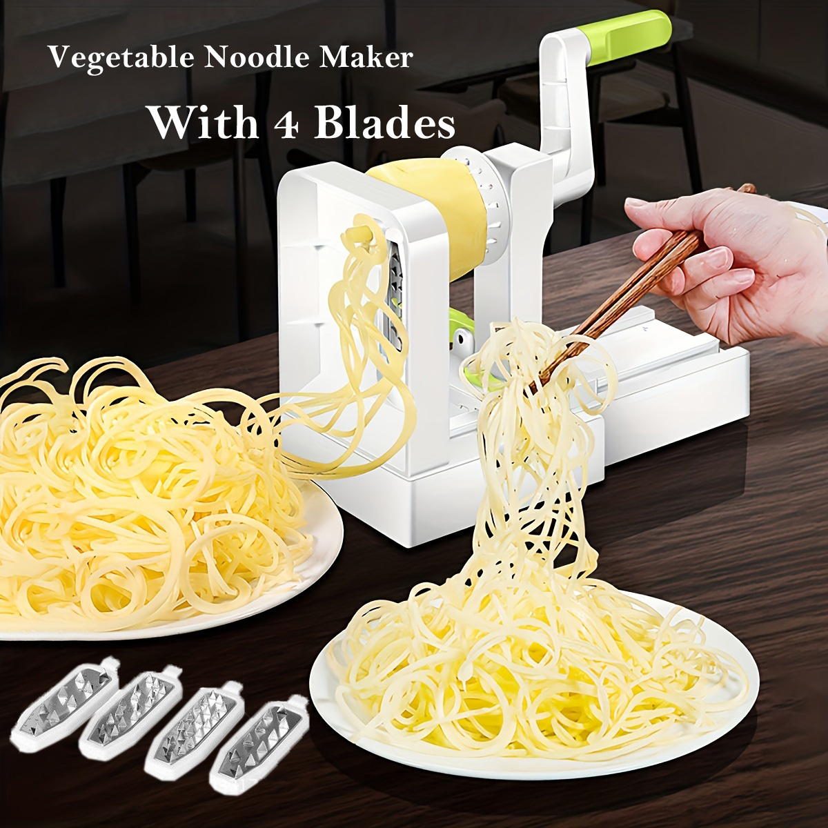 Vegetable Grater Spiral Slicer - Spiralizer Vegetable Noodle のレビューと価格