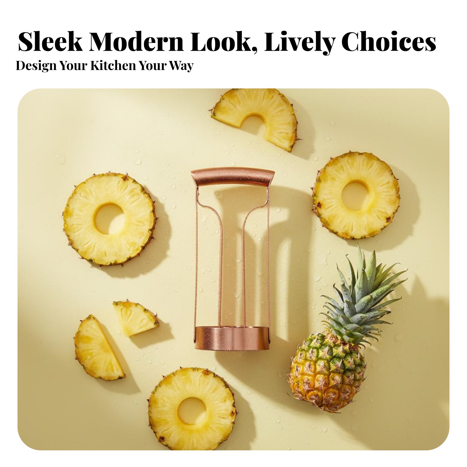 Stainless Steel Pineapple Cutt - Kitchen Gadgets Useful のレビューと価格