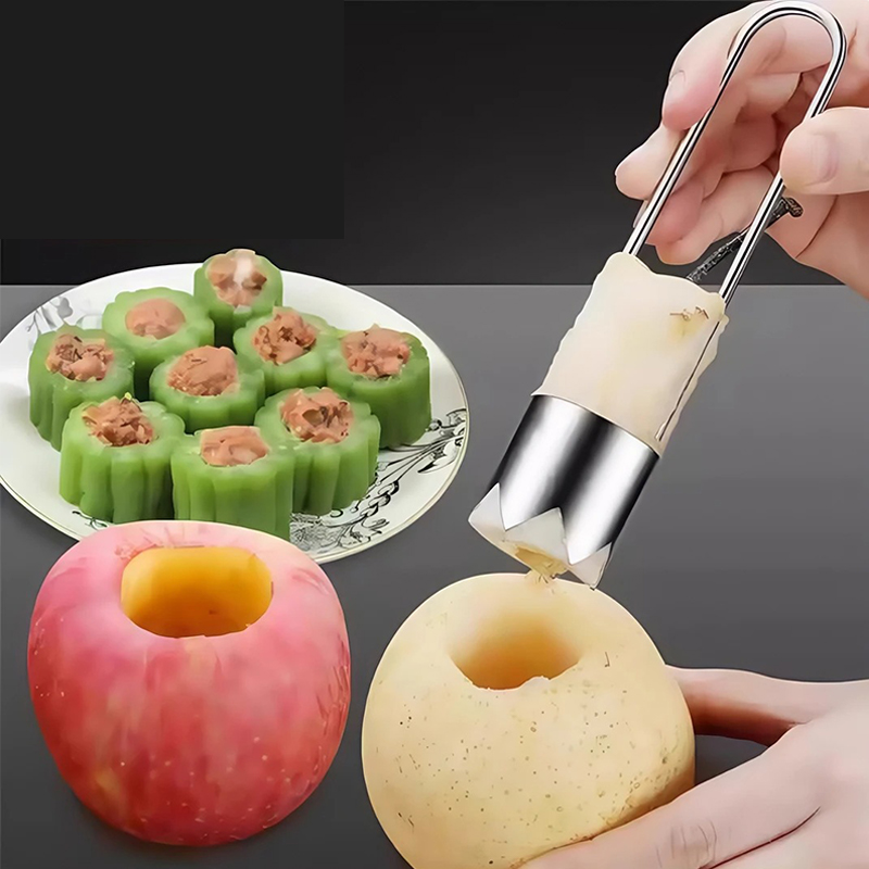 Stainless Steel Fruit Core Rem - Kitchen Gadgets Usa のレビューと価格