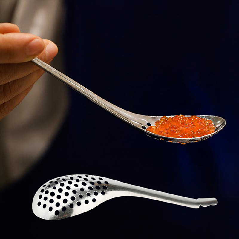 56 Holes Caviar Spoon Useful K - Kitchen Gadgets Useful のレビューと価格