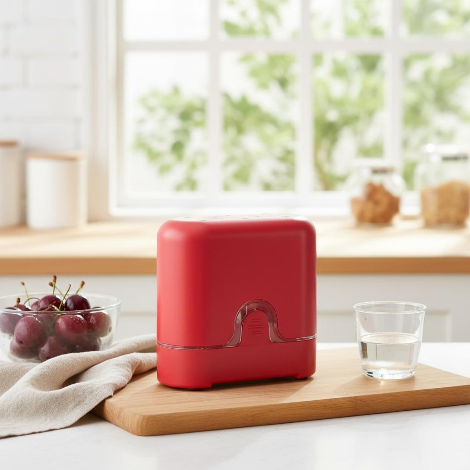 2-in-1 Cherry Pitter and Cutte - Kitchen Gadgets Usa のレビューと価格