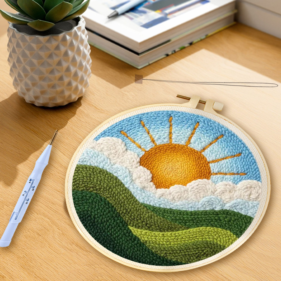 20x20cm Punch Needle Embroider - Kitchen Gadgets Crossword のレビューと価格