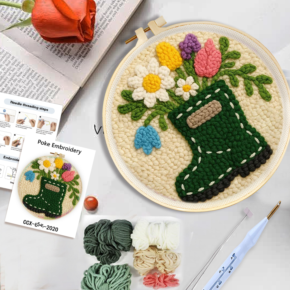 DIY Punch Needle Kits Mushroom - Kitchen Gadgets Crossword のレビューと価格