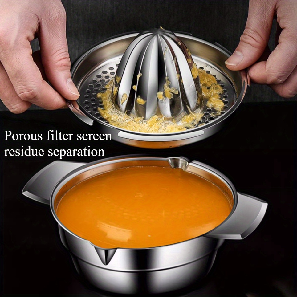 Manual Stainless Steel Lemon O - Citrus Lemon Squeezer のレビューと価格