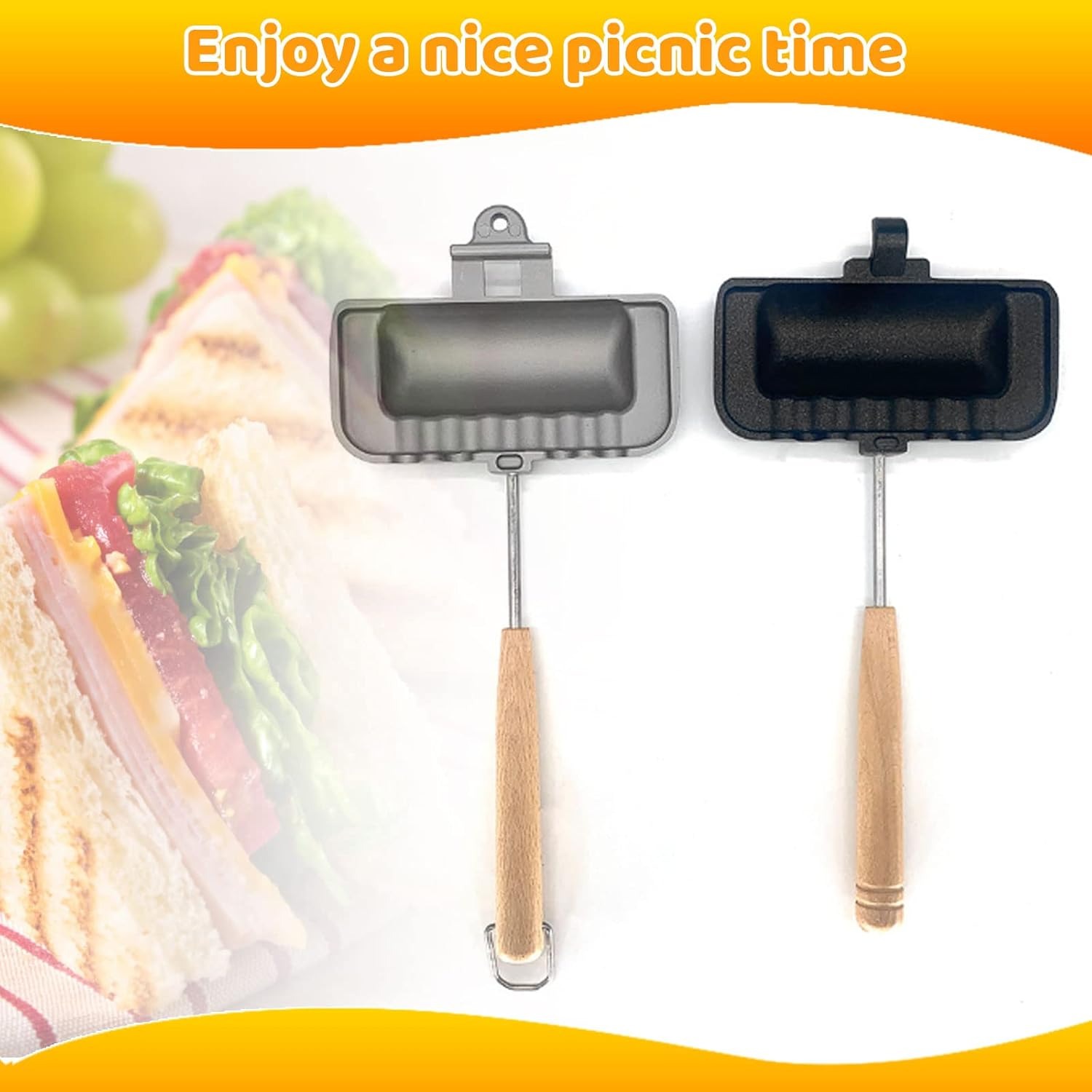 Hot Sandwich Maker, Double-Sid - Breakfast Sandwich Maker のレビューと価格