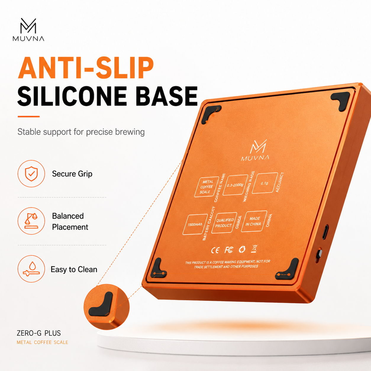 MUVNA Coffee Scale Espresso Sc - Digital Kitchen Scale のレビューと価格