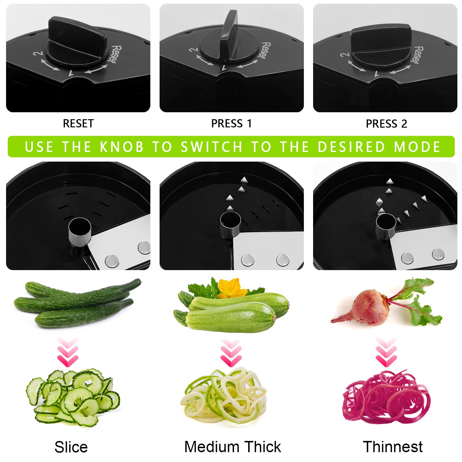 Zucchini Spiralizer Adjustable - Spiralizer Vegetable Noodle のレビューと価格