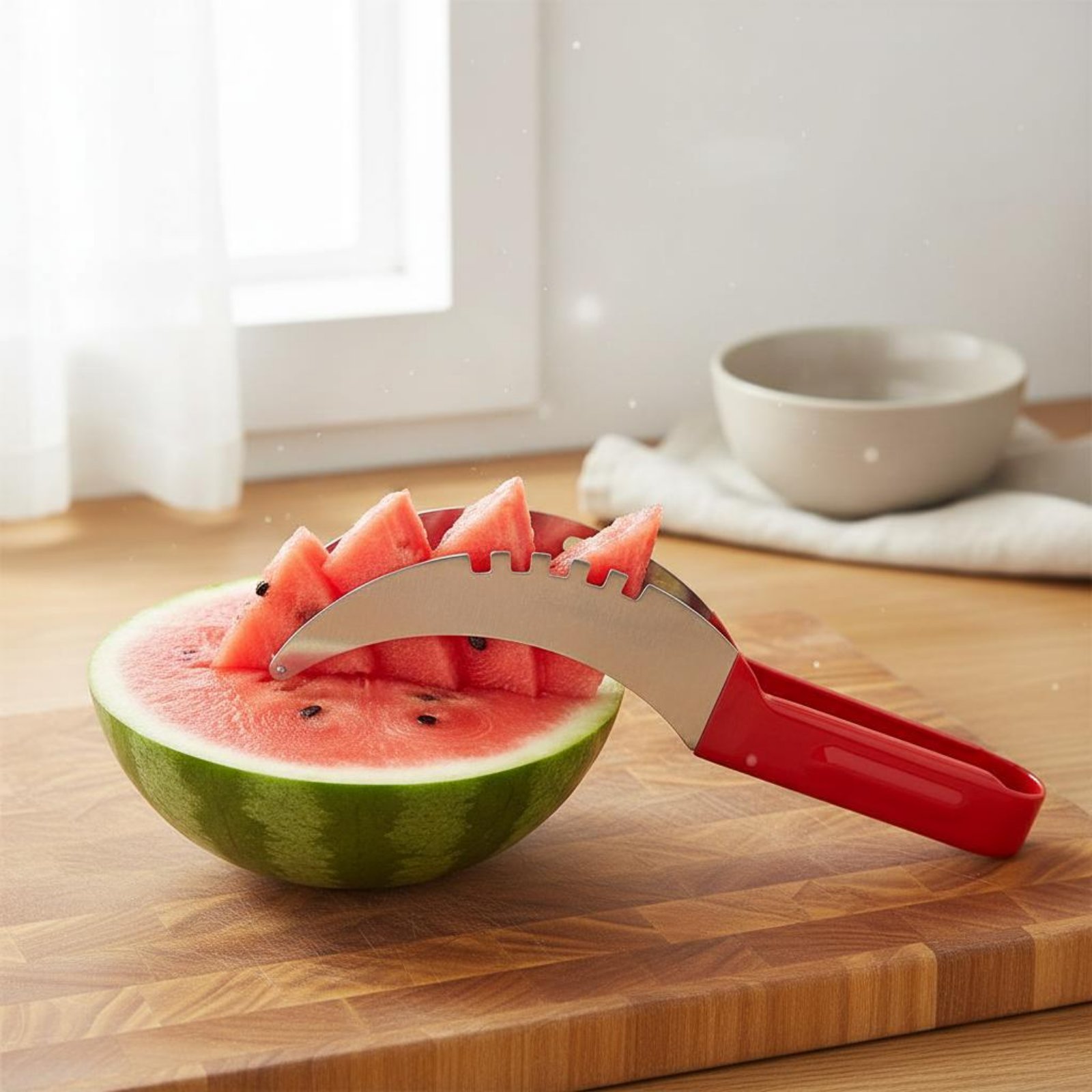 Watermelon Cube Cutter Food Gr - Kitchen Gadgets Usa のレビューと価格