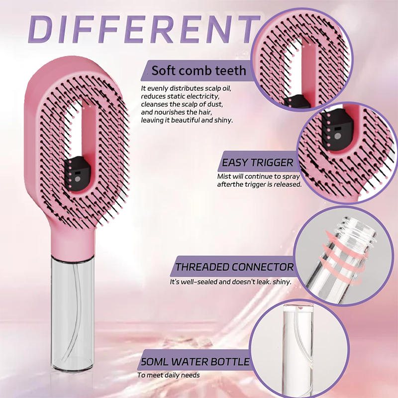 2 in 1 Sprayer Hairbrush Detan - Oil Mister Spray Bottle のレビューと価格