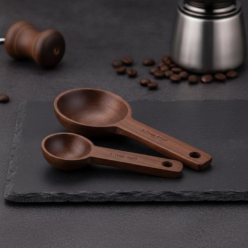 Wooden Measuring Spoon 7.5-45M - Kitchen Gadgets To Gift のレビューと価格