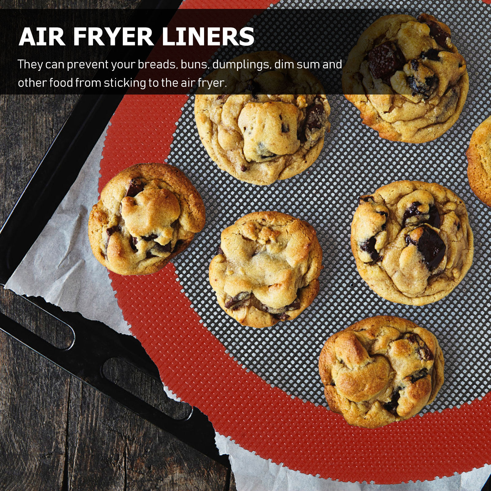 Air Fryer Silicone Mat Reusabl - Air Fryer Accessories のレビューと価格