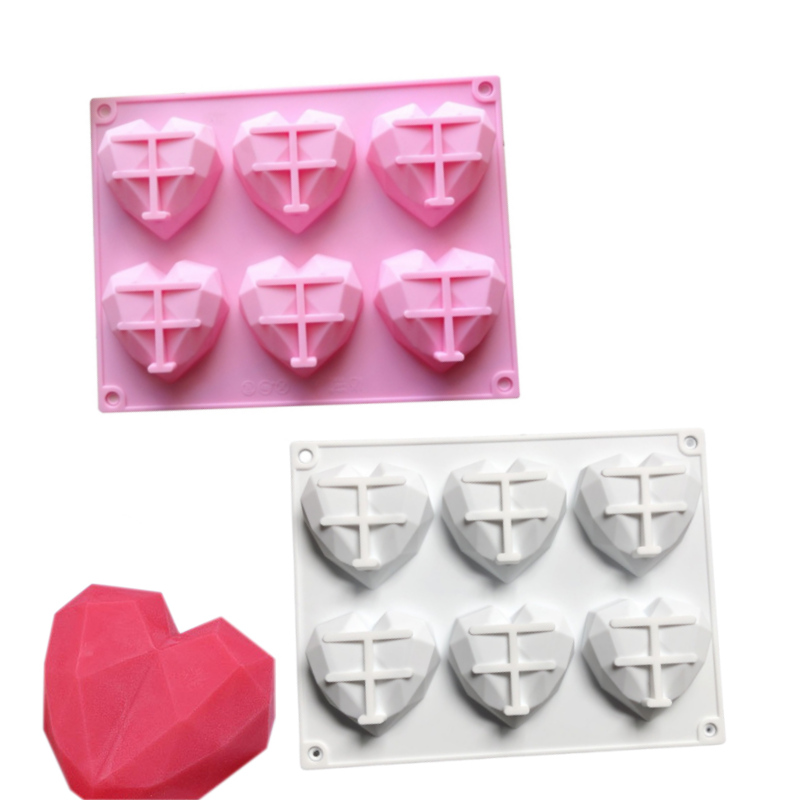 3D 6 Cavity Diamond Love Silic - Kitchen Gadgets Worth Buying のレビューと価格