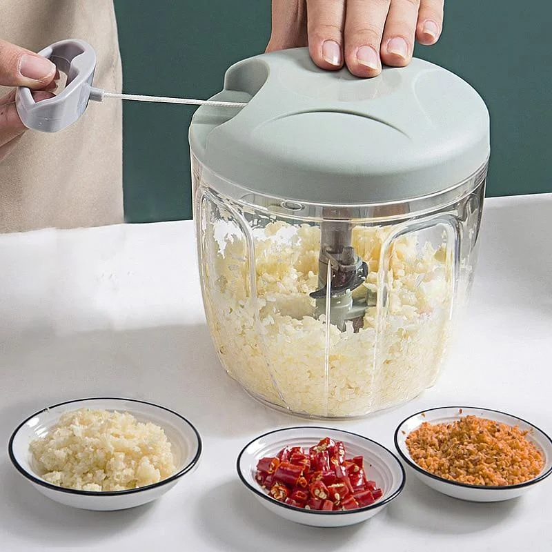 500/900ML Hand Chopper Manual  - Spiralizer Vegetable Noodle のレビューと価格