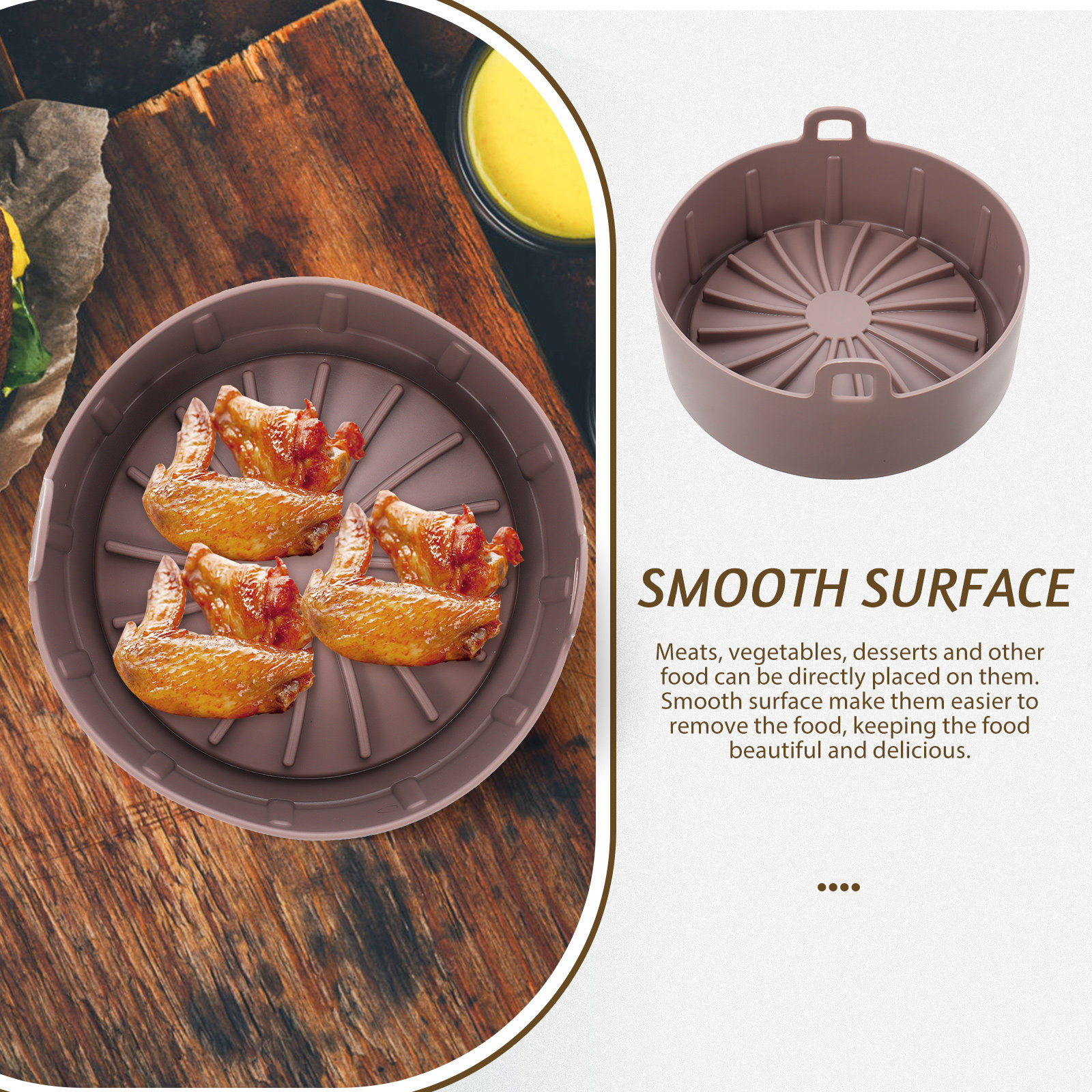Food Grade Air Fryer Silicone  - Air Fryer Accessories のレビューと価格