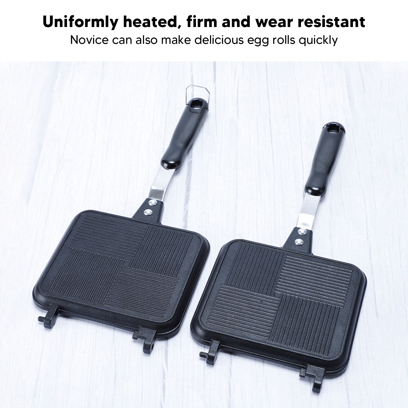 Double-Sided Non-Stick Sandwic - Breakfast Sandwich Maker のレビューと価格