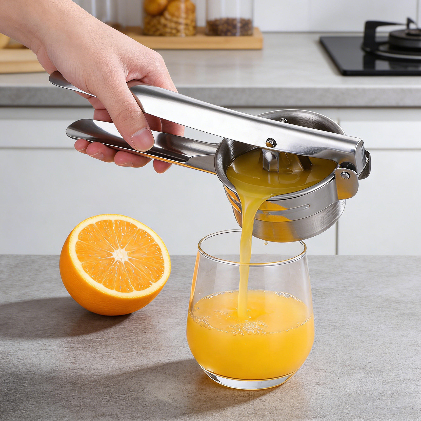 Stainless Steel Manual Citrus  - Citrus Lemon Squeezer のレビューと価格