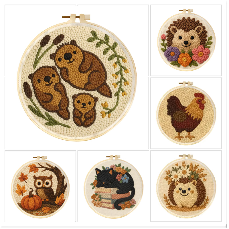 Punch Needle Embroidery Kits F - Kitchen Gadgets Crossword のレビューと価格