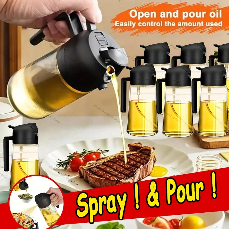 Multifunctional Oil Dispenser  - Oil Mister Spray Bottle のレビューと価格