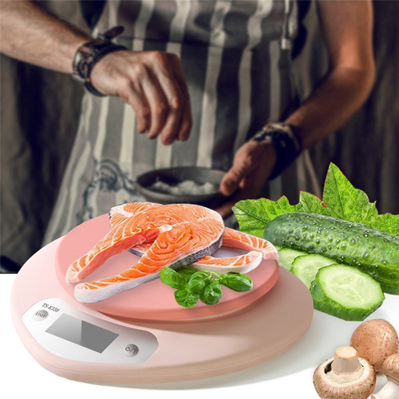 ABBZ-Portable Pink Heart-Shape - Digital Kitchen Scale のレビューと価格