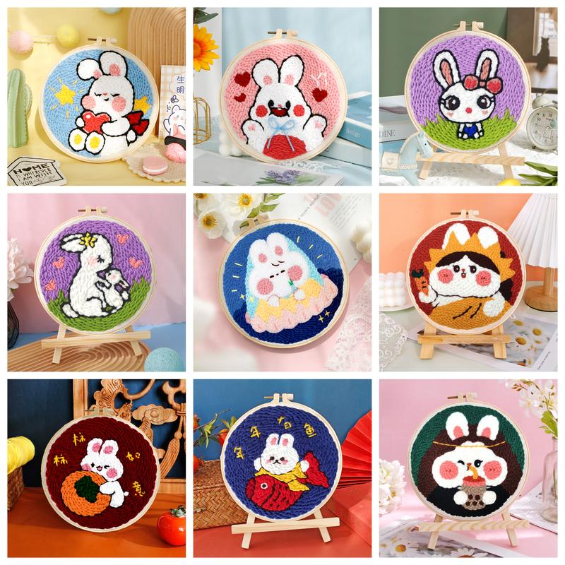 20x20cm Punch Needle Embroider - Kitchen Gadgets Crossword のレビューと価格
