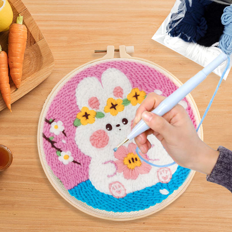 20x20cm Punch Needle Embroider - Kitchen Gadgets Crossword のレビューと価格