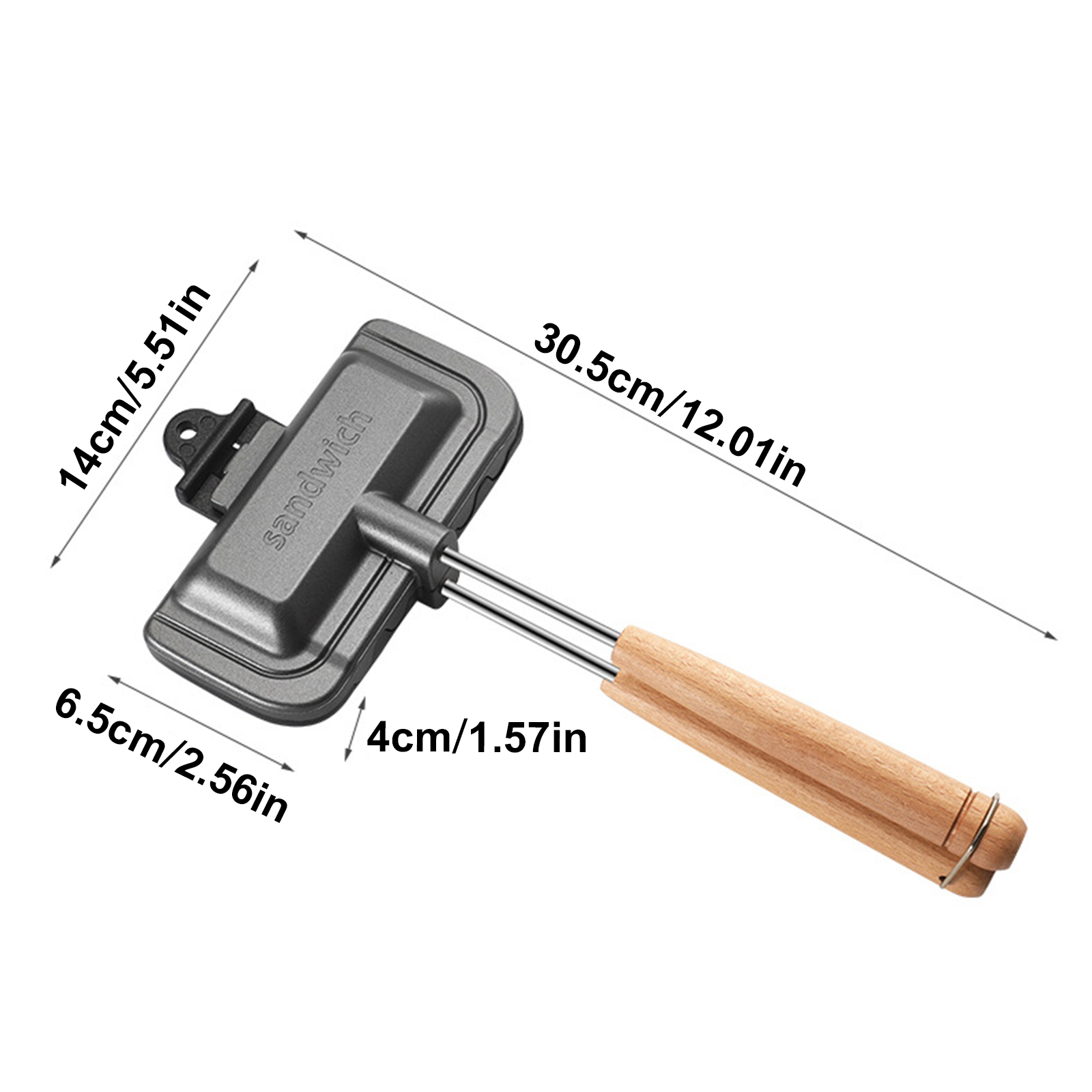 Cast Iron Sandwich Maker with  - Breakfast Sandwich Maker のレビューと価格