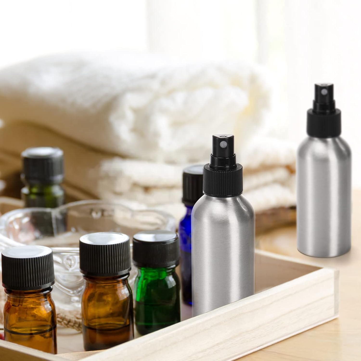 1Pack 30/120ml Aluminum Empty  - Oil Mister Spray Bottle のレビューと価格