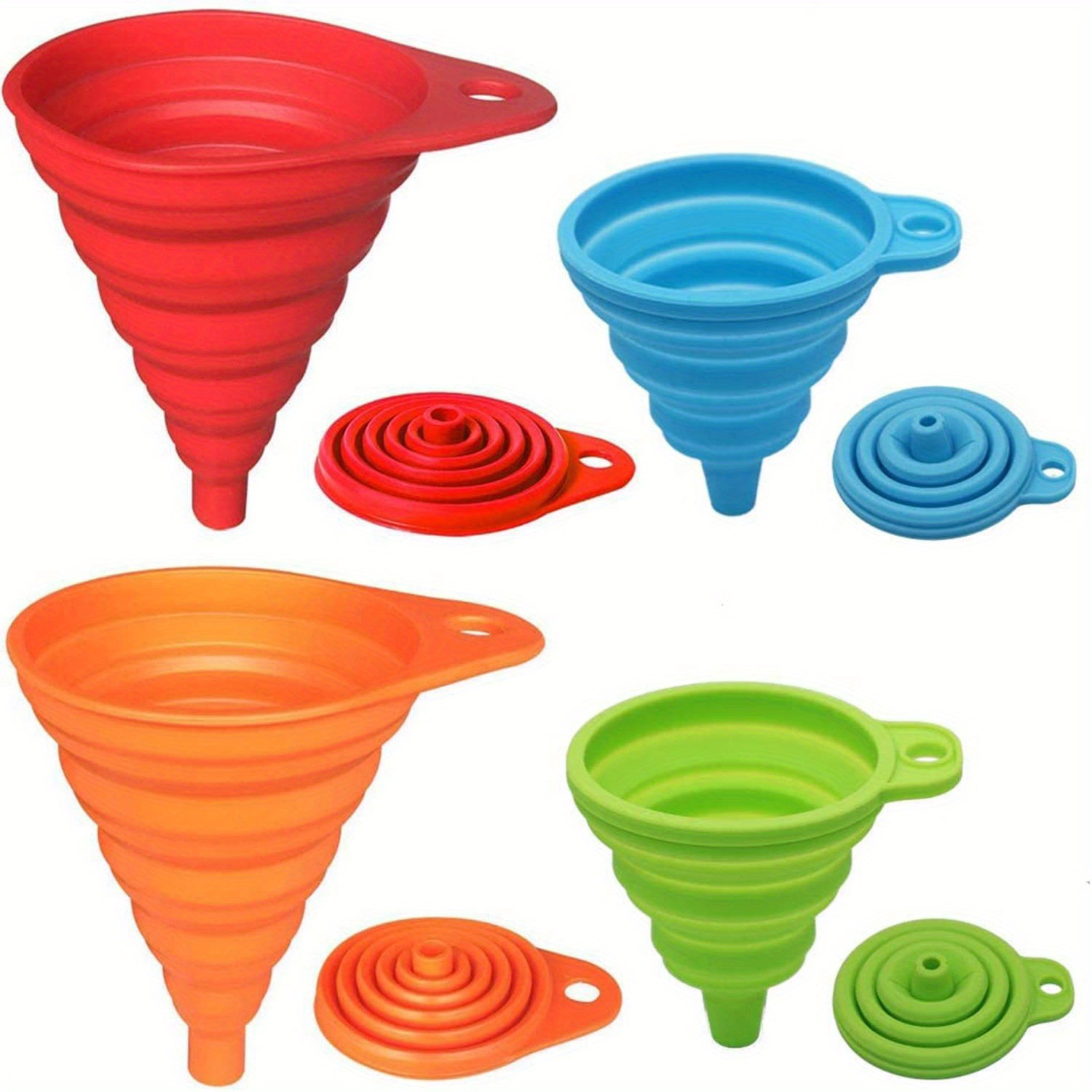 1/2/4PCS Silicone Collapsible  - Kitchen Gadgets Worth Buying のレビューと価格