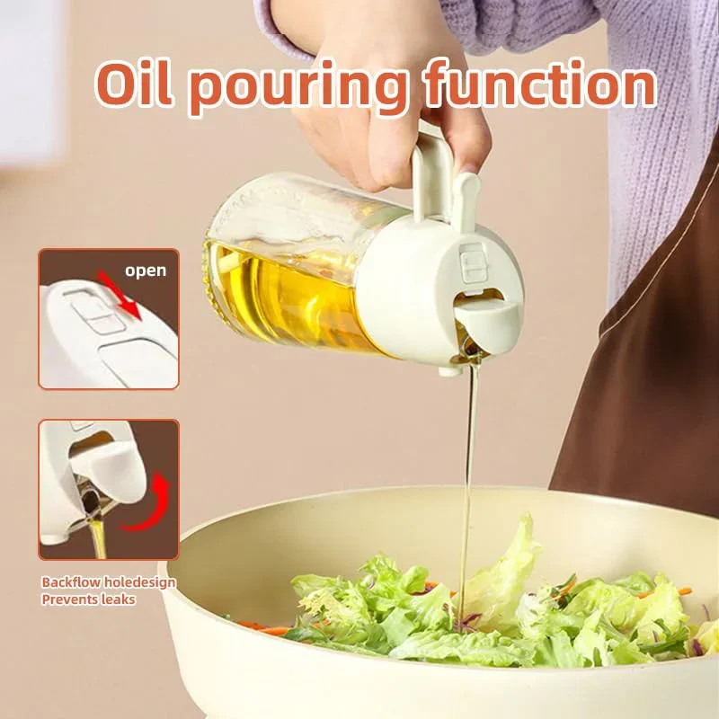 Oil Spray 2-in-1 Plastic House - Oil Mister Spray Bottle のレビューと価格