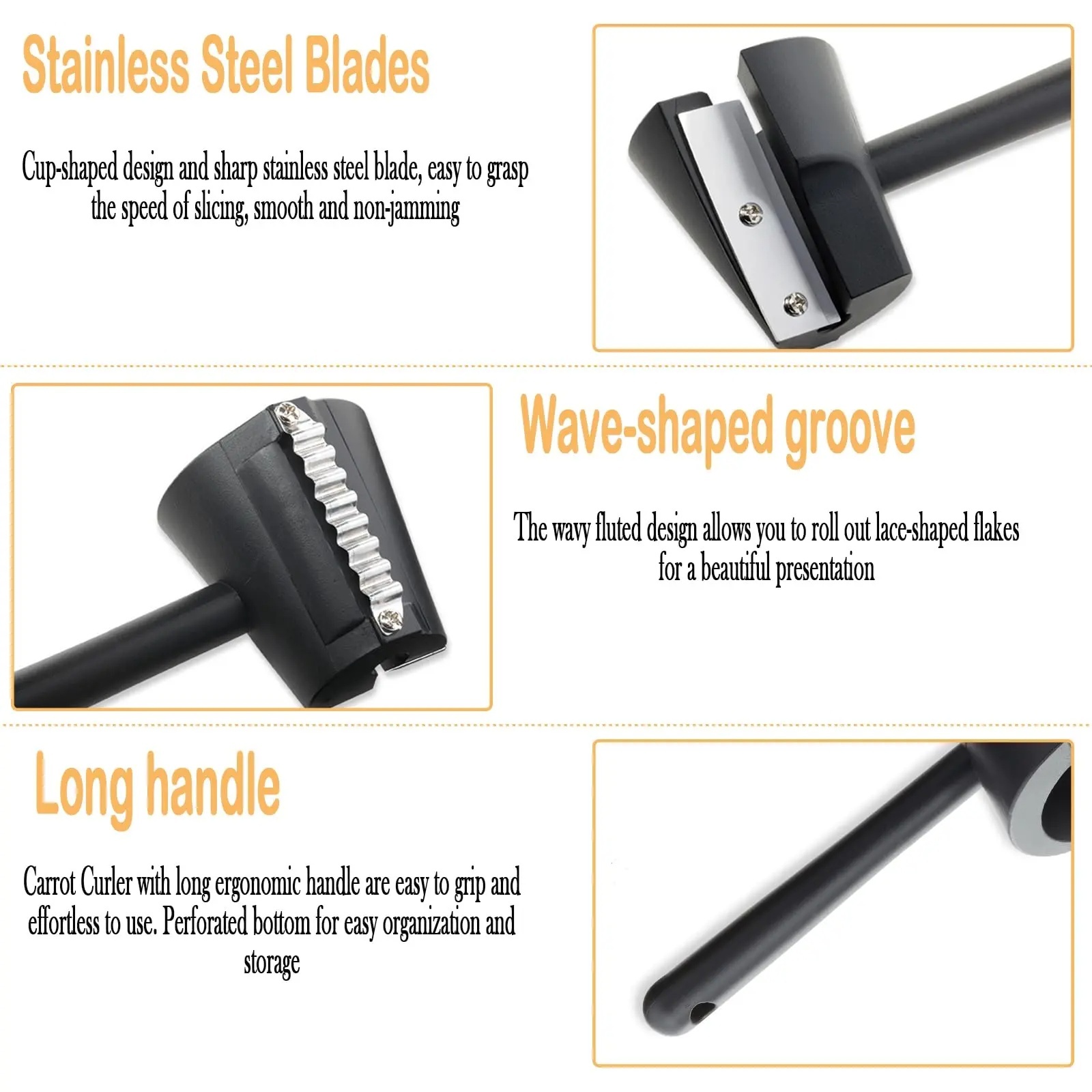 Handheld Spiral Vegetable Slic - Spiralizer Vegetable Noodle のレビューと価格