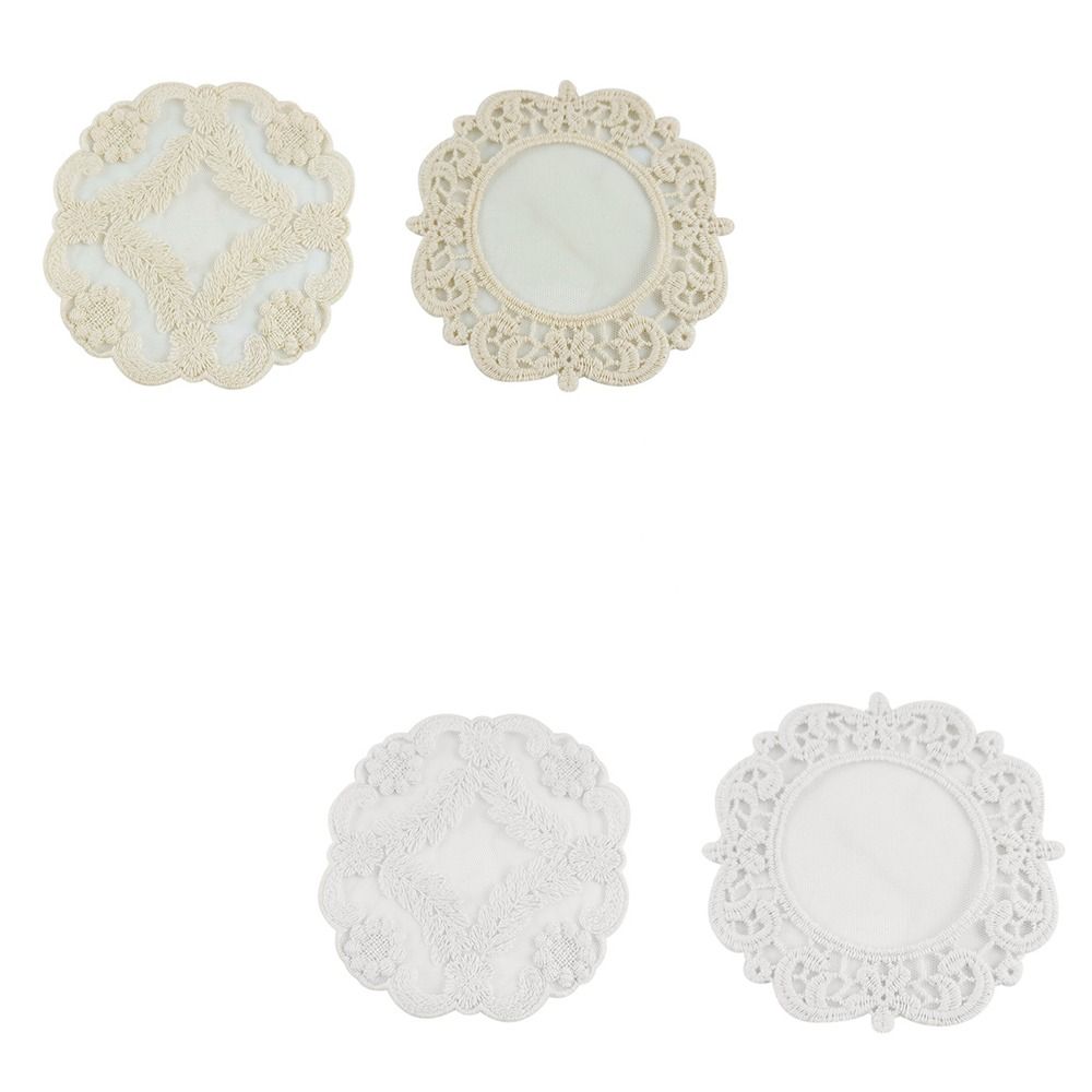 Napkin Lace Embroidered Coaste - Korean Kitchen Gadgets のレビューと価格