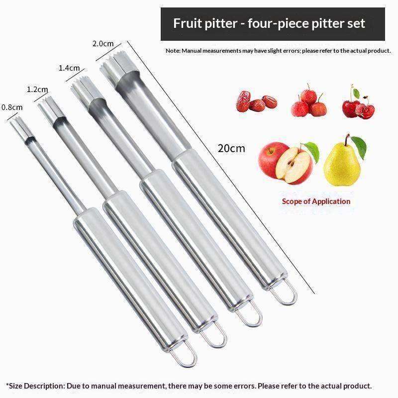 4pcs Fruit Core Remover Cutter - Kitchen Gadgets Usa のレビューと価格