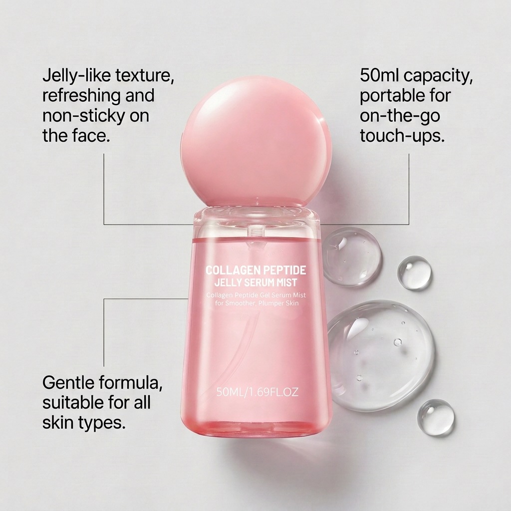 Collagen Peptide Jelly Serum M - Oil Mister Spray Bottle のレビューと価格