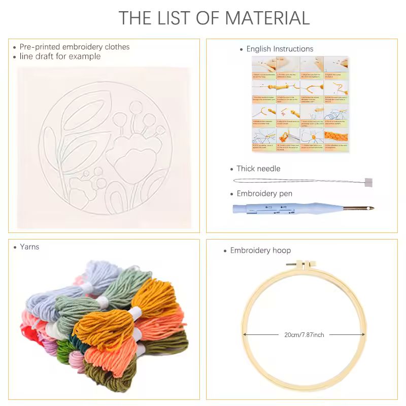 DIY Punch Needle Kits Cute Ani - Kitchen Gadgets Crossword のレビューと価格