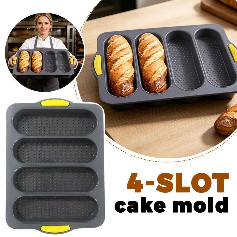 4-cavity Silicone Bread Loaf P - Kitchen Gadgets Worth Buying のレビューと価格