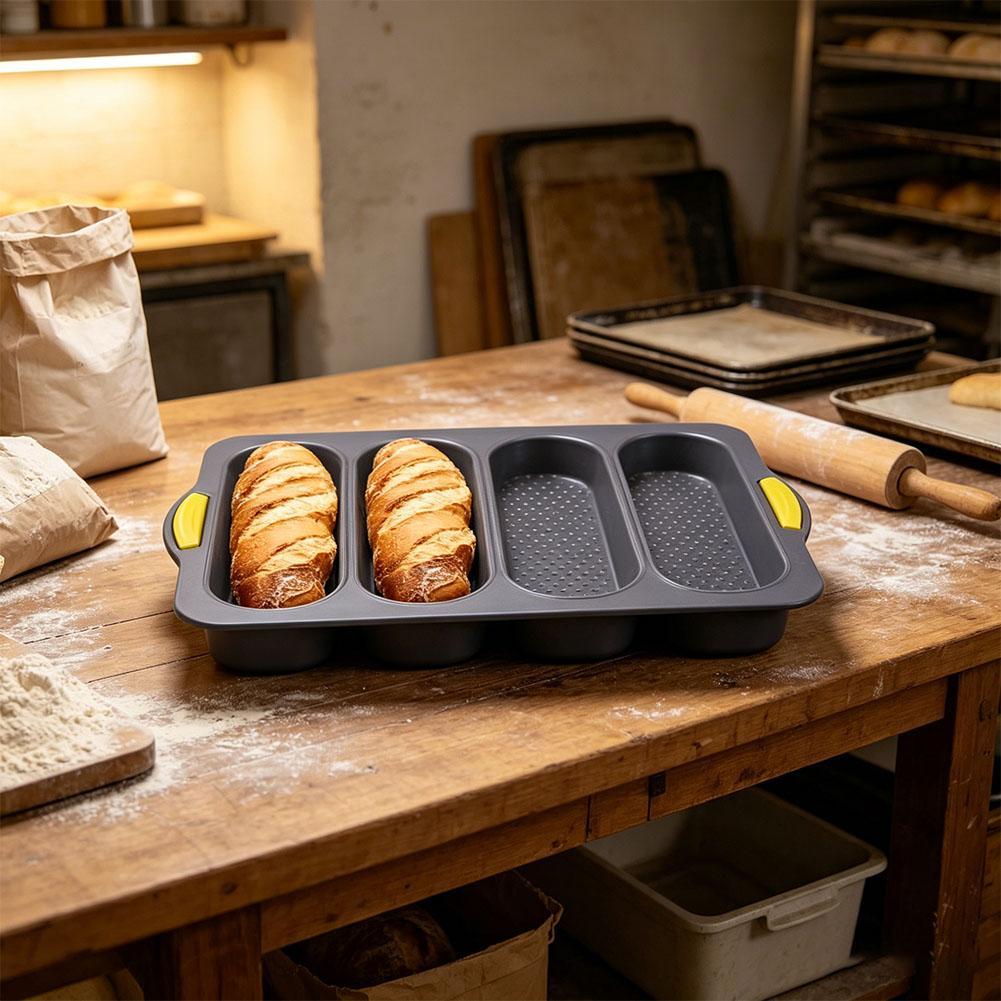 4-cavity Silicone Bread Loaf P - Kitchen Gadgets Worth Buying のレビューと価格