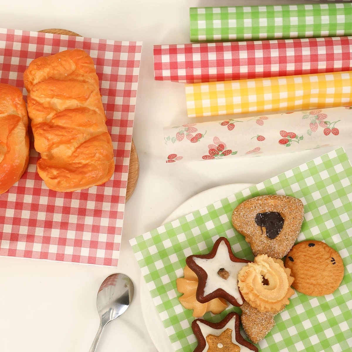 50Pcs Oilproof Wrapping Paper  - Kitchen Gadgets To Gift のレビューと価格