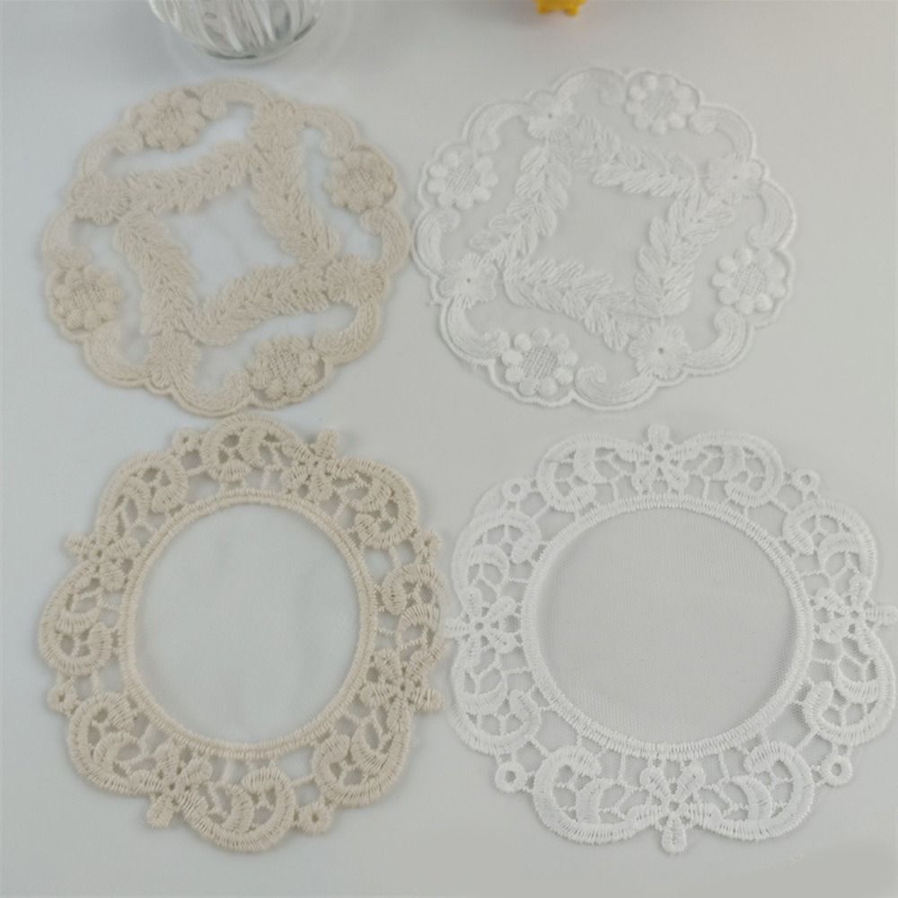 Napkin Lace Embroidered Coaste - Korean Kitchen Gadgets のレビューと価格