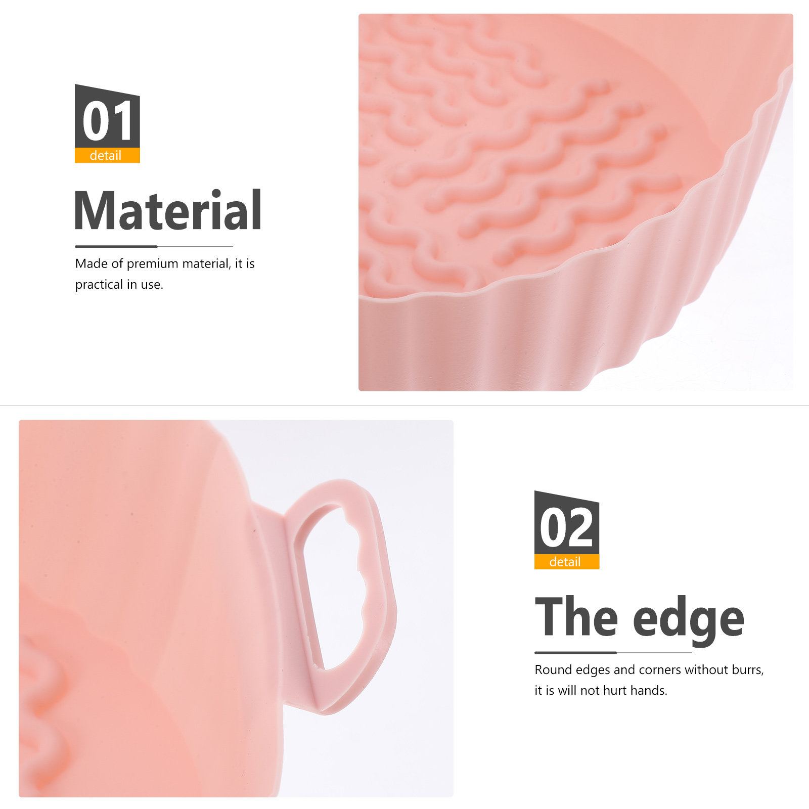 2Pcs Silicone Baking Mat for A - Air Fryer Accessories のレビューと価格