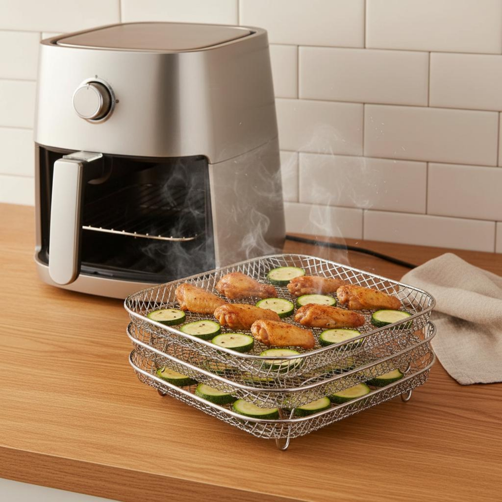 Air Fryer Rack Heat Resistant  - Air Fryer Accessories のレビューと価格