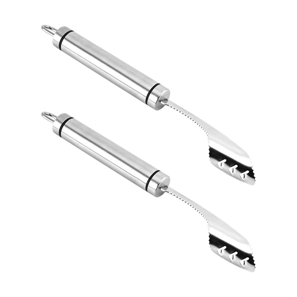 2Pcs Stainless Steel Chili Cor - Kitchen Gadgets Usa のレビューと価格
