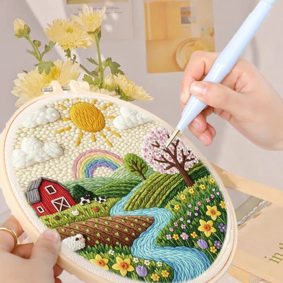 20x20cm Scenery Punch Needle E - Kitchen Gadgets Crossword のレビューと価格