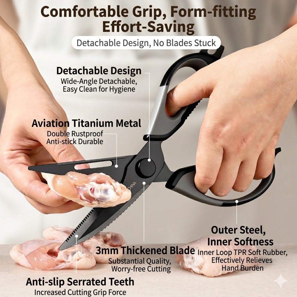 Kitchen scissors Titanium Chic - Kitchen Gadgets Worth Buying のレビューと価格